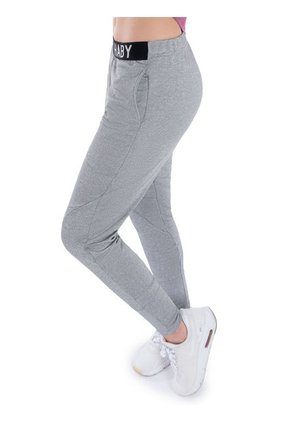 Jogger Semiajustado Haby Gris