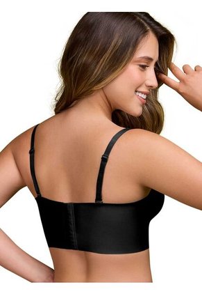 Brasier Espalda Ancha Color Negro Haby