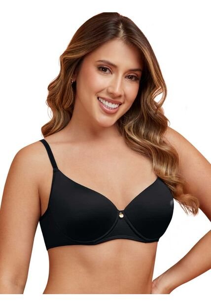 Brasier Copa Entera Haby Color Negro