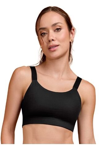 Top Deportivo Para Mujer Haby Color Negro Haby
