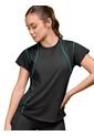 Camiseta Deportiva Para Mujer Haby Negro de Haby