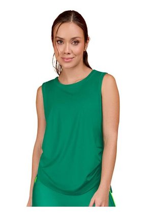 Camiseta Deportiva Manga Sisa Para Mujer Haby Verde