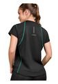 Camiseta Deportiva Para Mujer Haby Negro de Haby