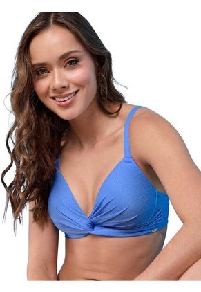 Top De Baño Triangular Haby Azul