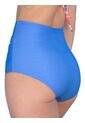 Panty De Baño Alto En Cintura Para Mujer Haby Azul de Haby