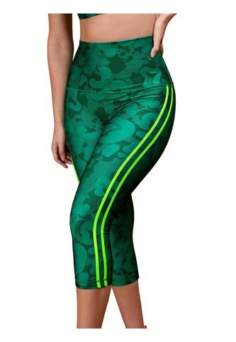 Leggins Estilo Capri Deportivo Haby Verde Haby