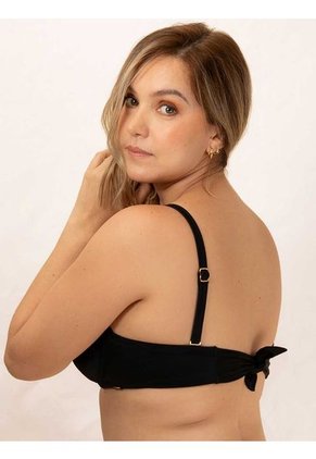 Top De Baño Estructurado Para Mujer Haby Negro