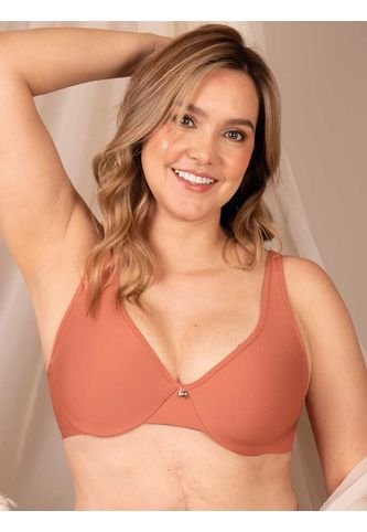 Brasier Escote En V Haby Bronce Haby