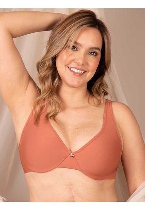 Brasier Escote En V Haby Bronce