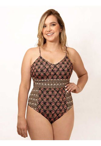 Traje De Baño Entero Haby Negro Haby