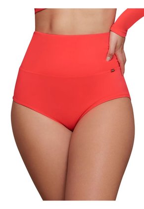 Panty De Baño Alto En Cintura Para Mujer Haby Naranja