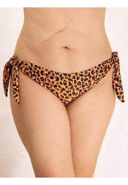 Panty De Baño Estampado Café