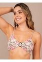 Bikini De Baño Estampado Para Mujer Rosa de Haby