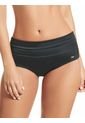 Panty De Baño Alto En Cintura Para Mujer Haby Negro de Haby