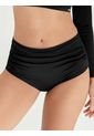 Panty De Baño Alto En Cintura Para Mujer Haby Negro de Haby