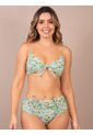 Bikini De Baño Triangular Estampado Para Mujer de Haby