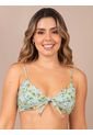 Bikini De Baño Triangular Estampado Para Mujer de Haby