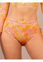Bikini De Baño Estampado Para Mujer Amarillo de Haby