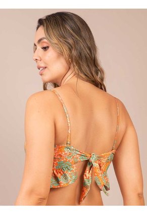 Bikini De Baño Estampado Para Mujer