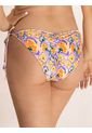 Bikini Triangular Estampado Para Mujer Lila de Haby