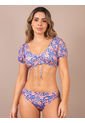 Bikini De Baño Manga Corta Para Mujer de Haby