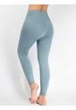 Leggins Deportivo Alto En Cintura Haby Verde Ultramar de Haby
