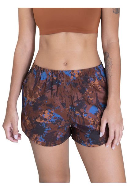 Short Estampado Deportivo Haby Ámbar