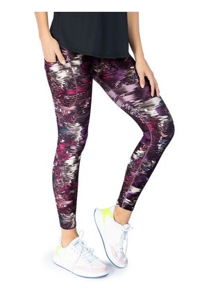 Leggins Deportivo Estampado Haby Taupe
