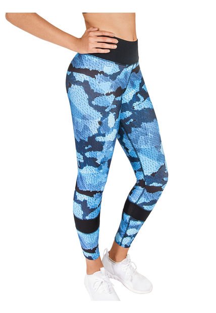 Leggins Deportivos Haby Azul