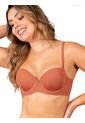 Brasier Strapless Doble Realce Haby Bronce de Haby