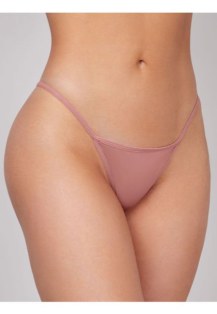 Brasilera Tipo T Haby Para Mujer Rosa Salmón