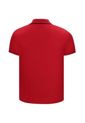 Camiseta Tipo Polo Con Bolsillo Para Hombre Roja Hamer