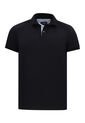 Camiseta Tipo Polo Basica Para Hombre Negra Hamer de Hamer