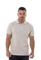 Camiseta Tipo Polo Basica Para Hombre Kaki Hamer de Hamer