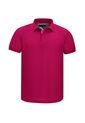 Camiseta Tipo Polo Basica Fucsia Oscuro Para Hombre Hamer de Hamer