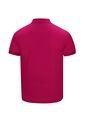Camiseta Tipo Polo Basica Fucsia Oscuro Para Hombre Hamer de Hamer