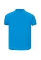 Camiseta Tipo Polo Para Hombre Hamer Azul Turquesa Tejido Suave de Hamer