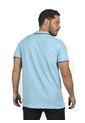 Camiseta Tipo Polo Con Bolsillo Para Hombre Azul Hamer de Hamer