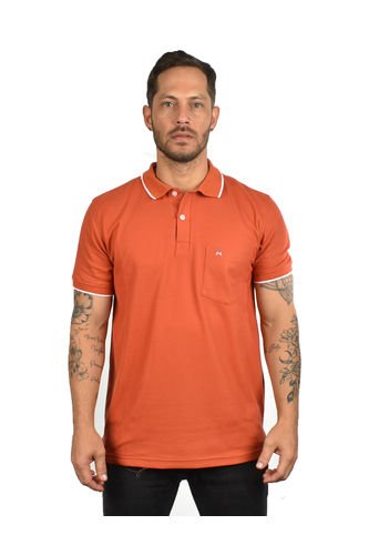 Camiseta Tipo Polo Para Hombre Con Bolsillo Hamer Hamer