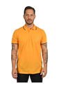 Camiseta Tipo Polo Con Bolsillo Para Hombre Naranja Hamer de Hamer