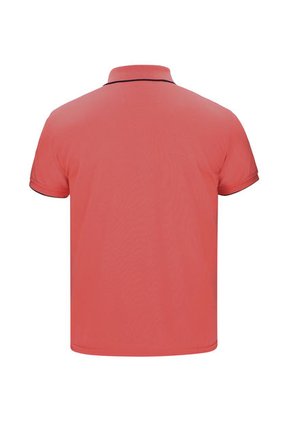 Camiseta Tipo Polo Con Bolsillo Para Hombre Coral Hamer
