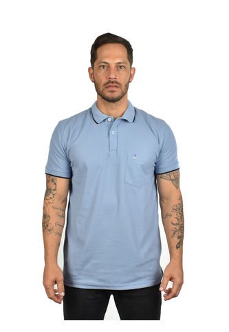 Camiseta Tipo Polo Para Hombre Con Bolsillo Hamer Hamer