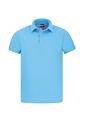 Camiseta Tipo Polo Basica Aguamarina Para Hombre Hamer de Hamer