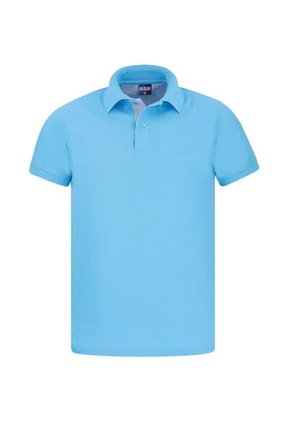 Camiseta Tipo Polo Basica Aguamarina Para Hombre Hamer