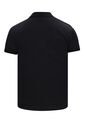 Camiseta Tipo Polo Basica Para Hombre Negra Hamer de Hamer