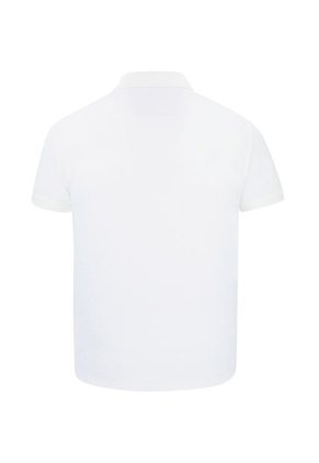 Camiseta Tipo Polo Basica Para Hombre Marfil Hamer
