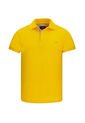 Camiseta Tipo Polo Bordada Para Hombre Amarilla Hamer de Hamer