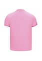 Camiseta Tipo Polo Bordada Para Hombre Rosada Hamer de Hamer