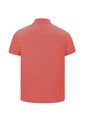 Camiseta Tipo Polo Bordada Para Hombre Coral Hamer de Hamer