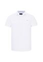 Camiseta Tipo Polo Bordada Para Hombre Blanca Hamer de Hamer